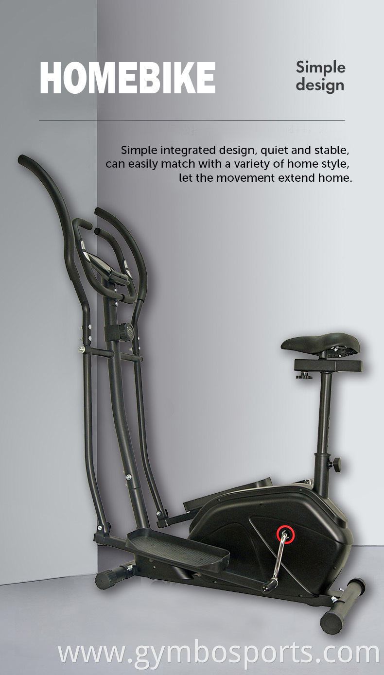 Latest Design Multi Function Home Fitness Equipment Gym Walker Stepper/Elliptical Cross Trainer Bike